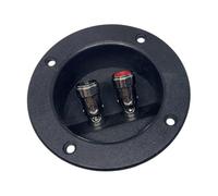 RGYBAO Conectores de abrazadera de resorte redondos de 75/82/90 mm, cobre libre de oxígeno para mejorar el sonido, no atornillar, clip de resorte, conectores de altavoces