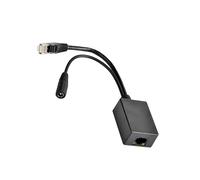 RGYBAO Convertidor Gigabit de 48 V y 10 W, adaptador Gigabit de alta velocidad para transmisión estable de energía y datos en dispositivos de Internet Power Link