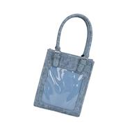 RGYBAO Elegante bolso de mano de poliuretano para los fanáticos de Otaku, diseño compacto, bolso cruzado para cosplay, cómodo bolso de hombro acolchado esencial para uso diario, Algodón y lino Dar