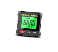 RGYBAO Inclinómetro magnético digital con sensores de alta precisión, diseño ABS recargable para proyectos de ingenieros, medidor de ángulos