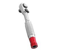 RGYBAO Llave de carraca bidireccional de 1/4 pulgadas de acero con mango moleteado para un mejor agarre en condiciones