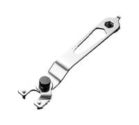 RGYBAO - Llave inglesa de amoladora en ángulo ajustable 12 en 1, herramienta para mecánica, varios tamaños de perno de tuerca, mango ergonómico