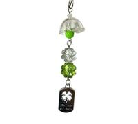 RGYBAO Luck Clovers - Correa de teléfono con diseño multifuncional y llamativo colgante para llavero o bolso individualizado, 12cm, Plástico, No es una piedra preciosa
