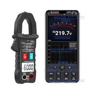 RGYBAO Multímetro digital de 6 a 600 V, 600 A, voltajes, resistencia a la corriente, 6000 unidades, probador de amperímetro de corriente