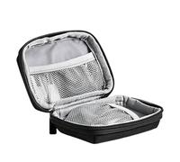 RGYBAO Oxfords - Bolsas de transporte rígidas de tela para cámaras CCD retro, almacena de forma segura baterías de cámara, tarjetas de memoria, cables, ahorro de espacio