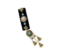 RGYBAO Pinza para el pelo con borlas de estilo étnico, elegante, con borlas, adorno para el pelo, mezcla tradición y modernidad