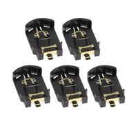 RGYBAO Soporte de batería CR2025 de 3 V resistente a los golpes, contactos chapados en oro, carcasa compacta de ABS para accesorios de viaje, herramientas, soporte de batería