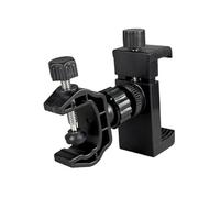 RGYBAO Soporte ligero giratorio de 45° para teléfono y micrófono para cámaras de acción con flexibilidad multiángulo, abrazadera de expansión multidispositivo de montaje de tornillo de 1/4