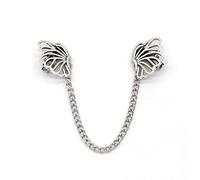 RGYBAO Suéter vintage con clip para chal, cadena de cárdigan, cierre de cuello de moda, para mujer, cierre de ropa, negocios, reuniones, joyería, 2.6*2.3cm, Metal, No es una piedra preciosa