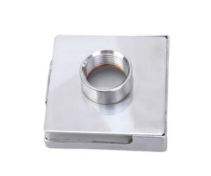 RGYBAO Universals - Boquilla generadora de vapor para sala de vapor, salida de vapor de metal, acero inoxidable, boquilla de repuesto para generador de vapor