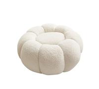 RGZFYH Otomana Taburete Piso Sofá Silla Cordero Fleece Sofá Suave Otomano Hogar Bajo Puff Reposapiés Taburetes Stool