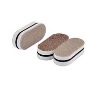 RHAIYAN 100 unids/lote Mini esponja lima de uñas colorido lijado Gel pulidor conjunto bloque limas de uñas doble cara herramientas de arte de uñas Specific (Color : 100pcs Brown)