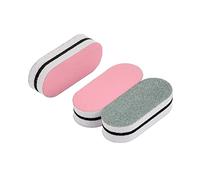 RHAIYAN 100 unids/lote Mini esponja lima de uñas colorido lijado Gel pulidor conjunto bloque limas de uñas doble cara herramientas de arte de uñas Specific (Color : 100pcs Pink)