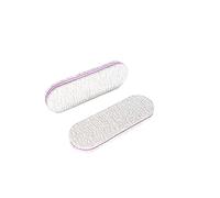 RHAIYAN 100 unids/lote Mini limas de uñas 100 180 profesional gris recto fuerte papel de lija limas de uñas for manicura Specific (Color : 6cm-100pcs)
