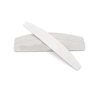 RHAIYAN 50 unids/lote de limas de uñas de madera 100 180 240, lima de uñas de esmeril, papel de lija profesional, accesorios for uñas, suministros de manicura Specific (Color : Half Moon 100-180)