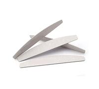 RHAIYAN 50 unids/lote de limas de uñas de madera 100 180 240, lima de uñas de esmeril, papel de lija profesional, accesorios for uñas, suministros de manicura Specific (Color : Straight 100-180)