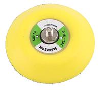 Rhawuy 3 Inch Sanding Discs 5 Pack | 75mm Round Polishing Pad for Angle Grinder/Drill/Sander | High Removal Rate ABS Grinding Disc for Metal Wood Plastic | Fine Grinding No Damage