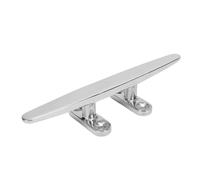 Rhawuy 8 Inch Boat Cleat 316 Stainless Steel | Secure Fixation for Yacht/Speedboat/Marine Dock | Polished Finish Resists Oxidation & Damage | Easy Installation Marine Hardware