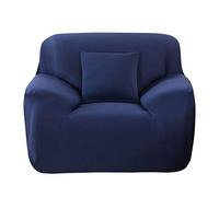 Rhawuy Elastic Sofa Slipcover | 4 - Way Stretch Particle - Blocking Protector for Pets/Youngsters/Daily Use | Machine Washable Couch Cover with Grip - Backing (Asiento Individual 90-140cm)