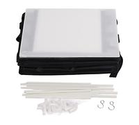 Rhawuy Food Delivery Bag | Weather - Large Capacity 10L | Multi - Layer Insulation Design for Hot/Cold Meals | Internal Support Structure with Cushioning Effect