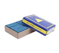 Rhawuy Pool Cue Chalk 12 Pack | Secure Grip Billiard Accessories for Accurate Shots | High Adhesion Snooker Establishment Head Chalk Supply | Fits All Cue Tips