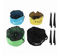 Rhawuy RV Hose Storage Bag Set of 4 | 600D Oxford Cloth Weather - & Breathable | Organizer for Water Hose/Sewer Hose/Electrical Cord | 18x20 Inch Large Capacity