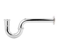 Rhawuy Sink Drain Pipe Kit | Clog - & Scent - Neutral Siphon Trap | Copper & Stainless Steel Plumbing for Kitchen/Bathroom Sinks | Easy Install with US Standard Drains