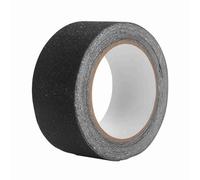 Rhawuy Slip - Deterrent Tape 5M x 5cm | PVC Slip - Deterrent Stair Tapes for Floor Security | - Blocking Grip Tape for Bathroom/Pool/Kitchen | 8 Colors, Robust Adhesive (Black)