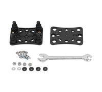 Rhawuy Soporte para teléfono de Motocicleta con Amortiguador |Amortiguador de Vibraciones para ATV/UTV/Motocicleta Todoterreno |Soporte Universal para teléfono, Negro