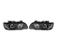 Rhd LHD Faro Xenón Par Angel Eyes Transparente Negro D2S H7 BMW X5 E53 99-03
