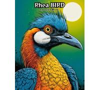 Rhea Bird Coloring Book for Kids: Fun & Easy South American Bird Art! (BIRDS COLORING BOOKS)