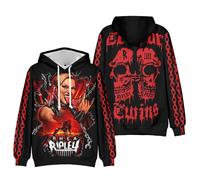 Rhea Ripley Merch - Sudadera con capucha de invierno para hombre y mujer, informal, de manga larga, R293514a02, XXL