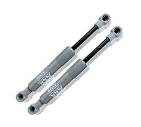 RhedexX® 2 resortes de gas de repuesto para Kesseböhmer LIFT-O-MAT 195 mm 250N Gris Amortiguador de gas Resorte de Gas Liftomat Resorte de compresión para muebles de cocina