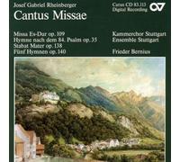 Bernius, Frieder Conjunto Vacio Engels, Sonntraud Ensemble Stuttgart Happel, Johanes-Christoph Kammerchor Stuttgart - Rheinberger: Cantus Missae
