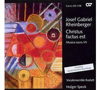 Rheinberger: Musica Sacra Vii - Christus Factus Est / Speck