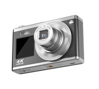 Rheross 1 PCS 4K Zoom óptico CCD Cámara digital Cámara de fotos Cámara 64 millones de píxeles Negro