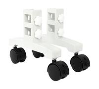 Rheross 2 patas de calentador infrarrojo, soportes universales para calentador infrarrojo, accesorios móviles para de calefacción del hogar