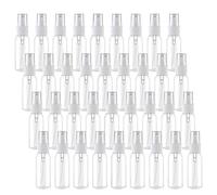 Rheross 36Pcs 30Ml / 1Oz Mini de de Niebla Fina Recargables PequeñAs VacíAs de PláStico Transparente de Tamaño de Viaje