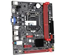 Rheross B75 Mini placa base de ordenador con procesador CPU Accesorios Kit DDR3 2 ranuras RAM