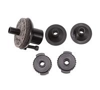 Rheross Kit de batería Hi-Hat soporte para platillos de liberación rápida, accesorios de repuesto para tambor, color negro