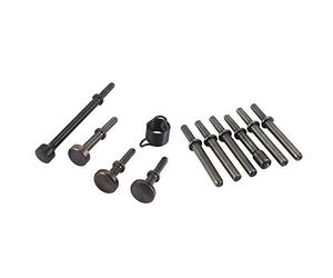 Rheross Kit de herramientas de martillo neumático de 5 piezas y 7 herramientas de martillo neumático de alisado de servicio