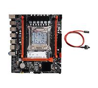Rheross X99H - Kit de placa base de escritorio + cable de interruptor, chip B85 LGA2011-V3 DDR3X4 ECC ranura de memoria para servidor M.2 NVME PCI-E 3.0 X16 SATA3.0