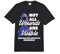 Rheumatoid Arthritis Awareness Not All Wounds Are Visible Comfort Colors Adult Heavyweight T-Shirt