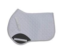 Rhinegold 413-F-WTE Tela de sillín de Rendimiento, Unisex, Blanco, Plein