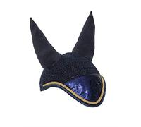 Rhinegold 662-P-NY Velo de Mosca de Lentejuelas, Unisex, Azul Marino, Pony