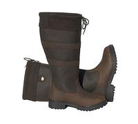 Rhinegold 810W-3-BRN, Elite Brooklyn-Botas de Pierna Ancha Niñas, marrón, 36 EU