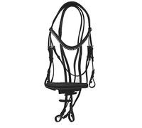 Rhinegold Anatomic Cavesson Bridle-Full-Havana Brida, Plein