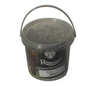 Rhinegold Bandas Trenzadas de Silicona y bañera-Blanco, 32, Talla única