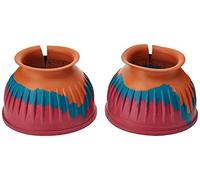 Rhinegold Botas de Velcro Over-Reach - XL - Brillantes