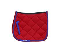 Rhinegold Carnival - Almohadilla para sillín de Bicicleta, Unisex Adulto, 416-F-RED, Rojo, Plein